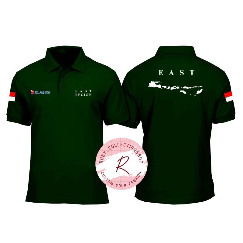 KAOS KERAH MODEL POLO-XL AXIATA-BAJU TANGAN PANJANG DAN PENDEK