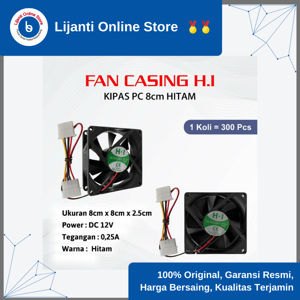 FAN CASING 8CM HITAM-FAN CASE 8 CM HITAM