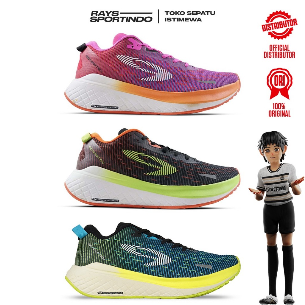 SEPATU RUNNING 910 NINETEN EKIDEN HYPERION
