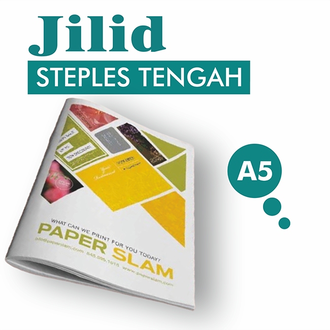 

Jilid Staples Tengah / Jilid Tekuk