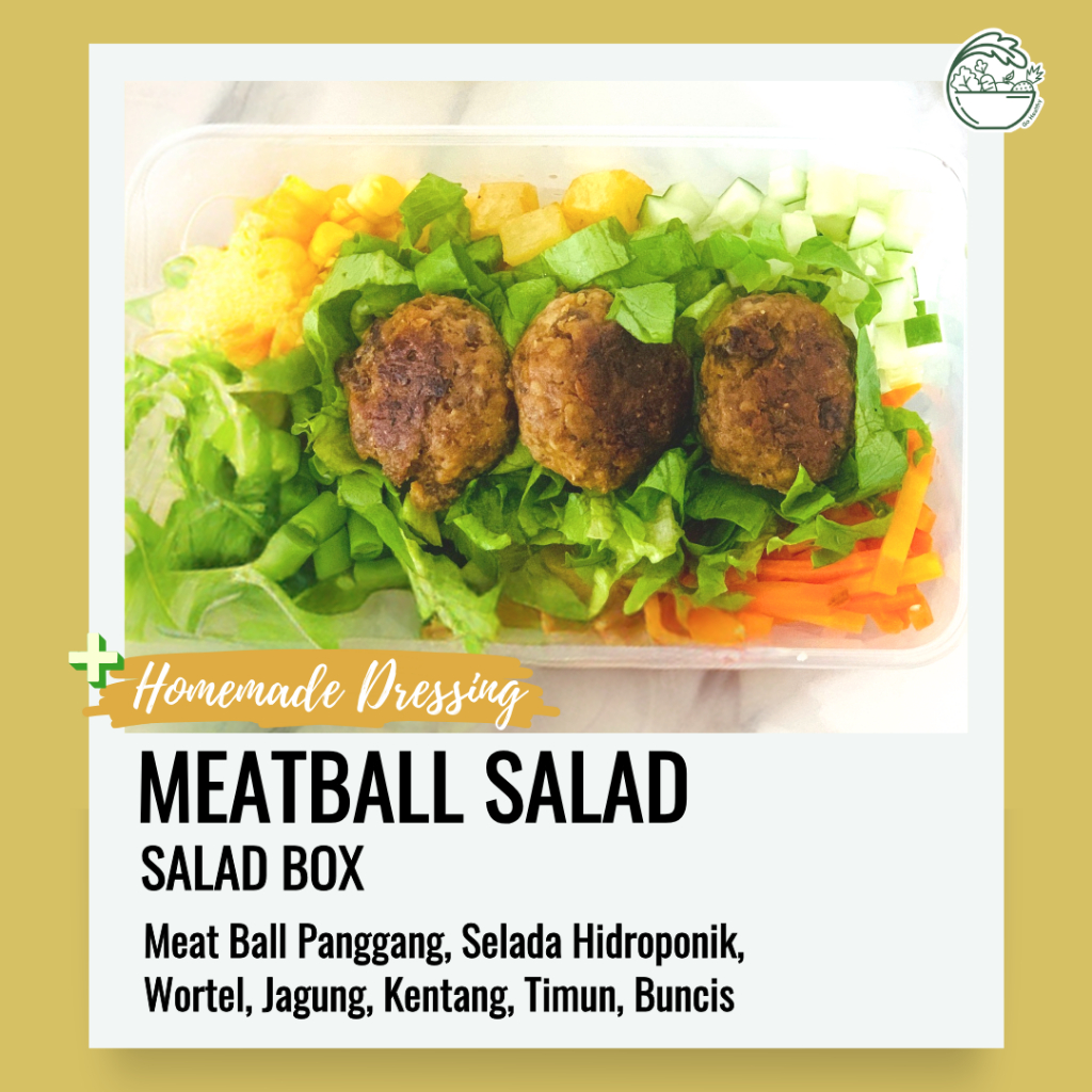 

Meatball Salad Box/Wrap - Go Healthy Food