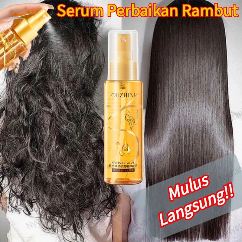 Pelurus rambut permanen Serum rambut kering dan mengembang Hair spray smoothing rambut Anti Kering K