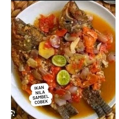 

Ikan Nila Sambel Cobek mantap