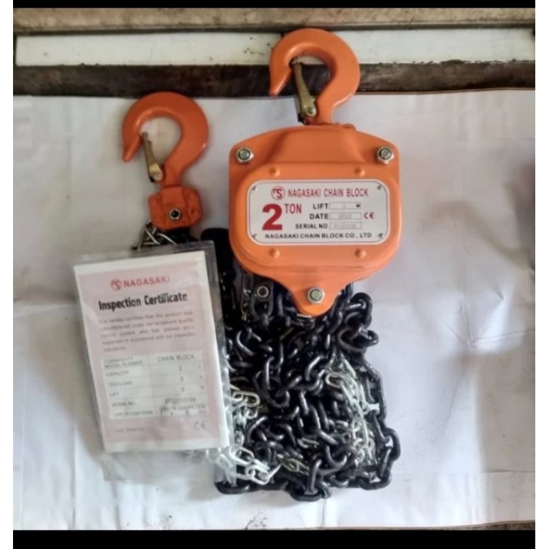 Chain Block 2ton × 10 meter NAGASAKI