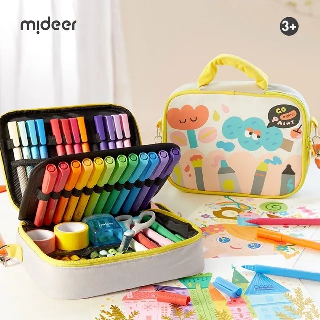 

Mideer Marker Storage Bag Tas Penyimpanan Spidol Mainan Edukasi Anak