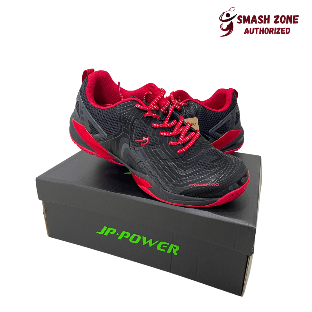 Badminton Shoes JP Power Hybrid Pro Original Sepatu Pertandingan Bulutangkis Tenis Sepatu Lari