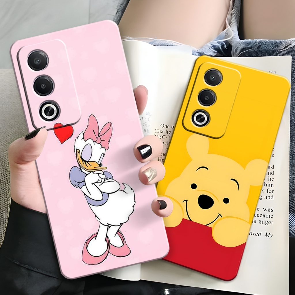 Softcase Oppo A3 Pro Terbaru 2024 Case Silikon TPU Motif Berung Kuning Case Oppo Elegan COD