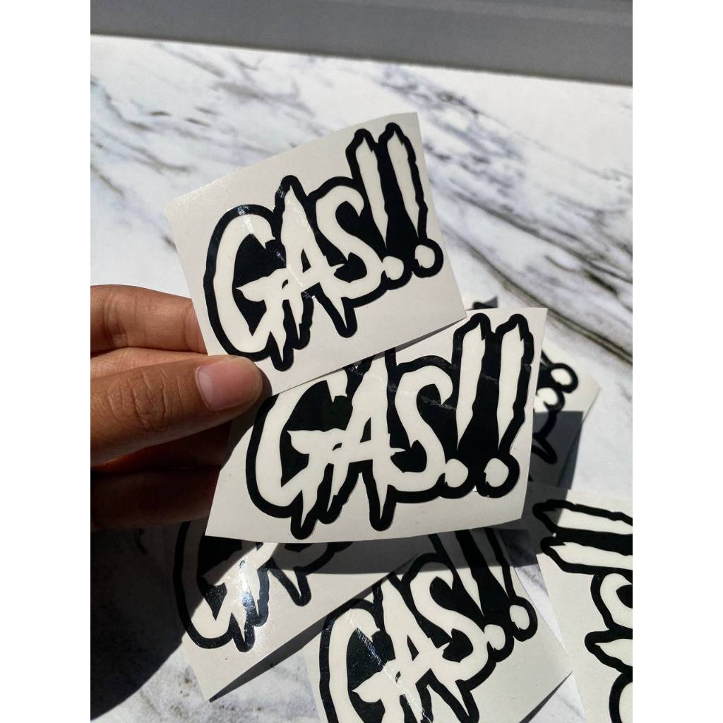 

STIKER GASS!! PRINT CUT VINYL ANTI PUDAR