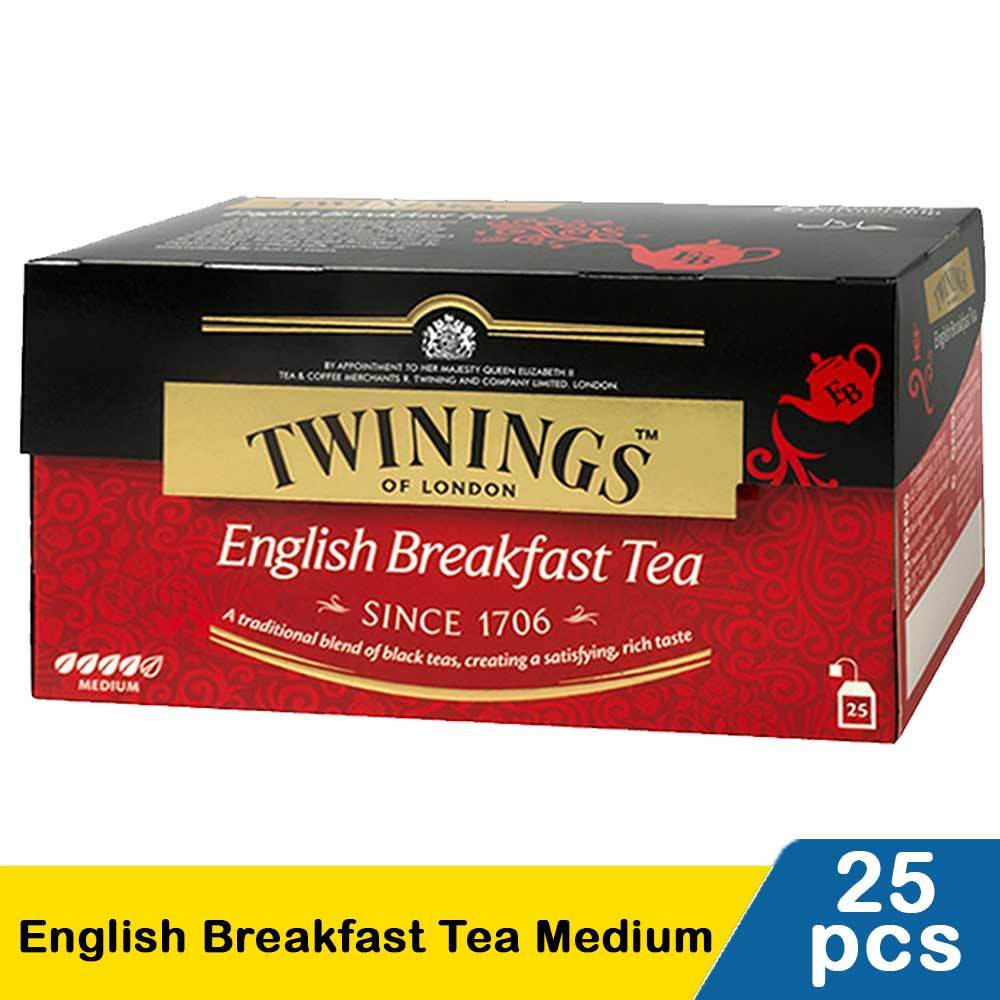 

twinings english breakfast tea 25x2gr