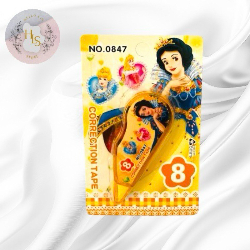 

Correction Tape Fancy Mini 5x8/ Tipe x Roll/ Tip x Kertas/ Pita Koreksi/ Tip x Kering