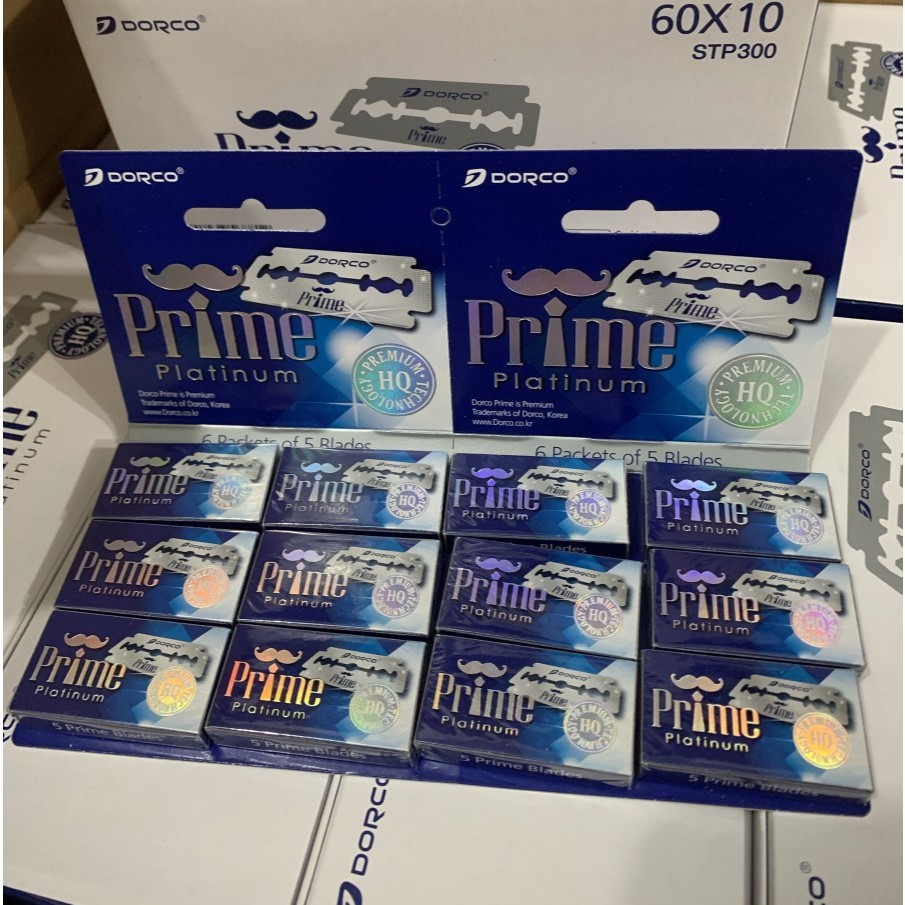 Pisau cukur Silet Dorco Prime Platinum STP-300