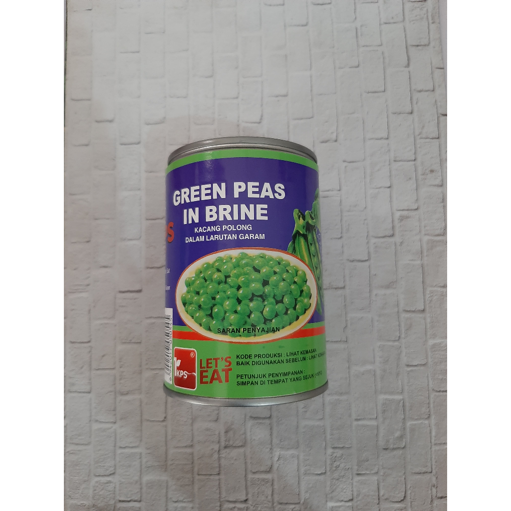 

KACANG POLONG dalam larutan garam 397gr - (Green Peas In Brine)