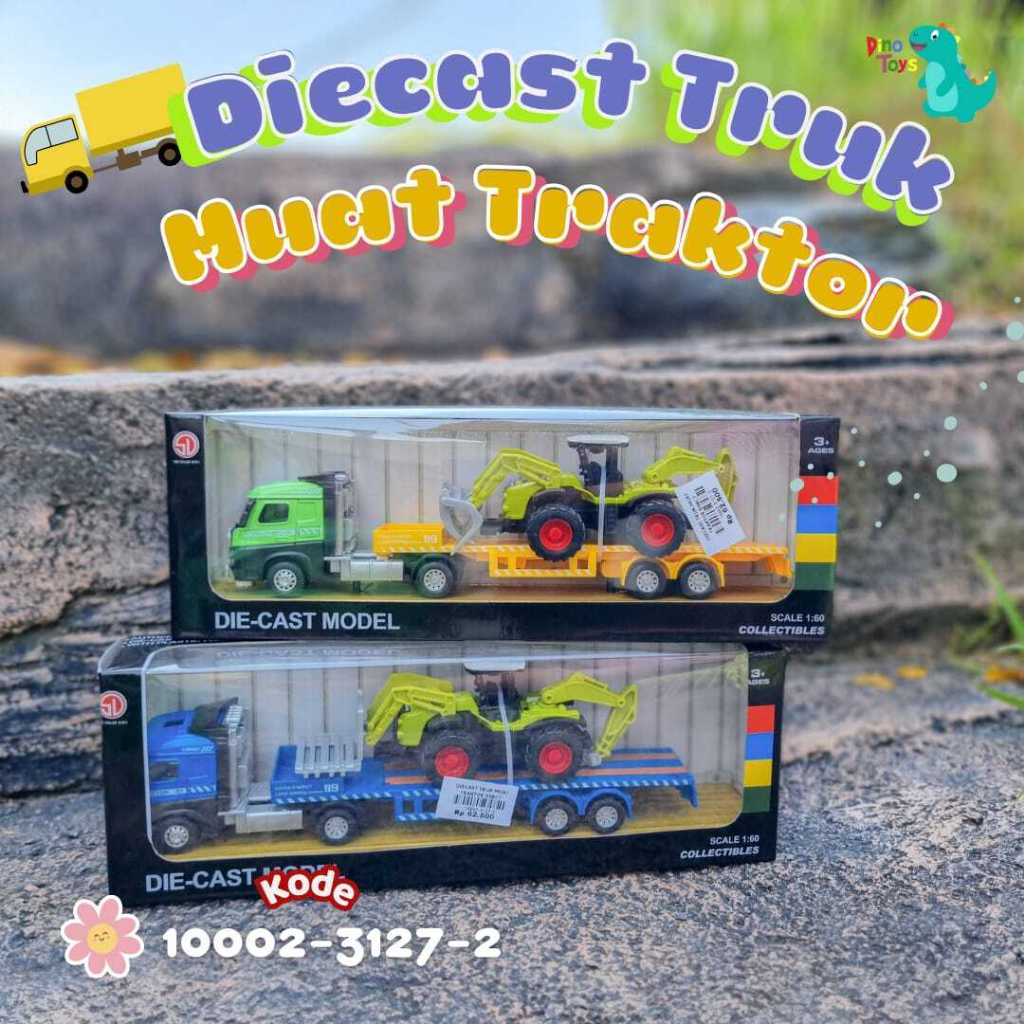 058C7 DIECAST TRUK MUAT TRAKTOR