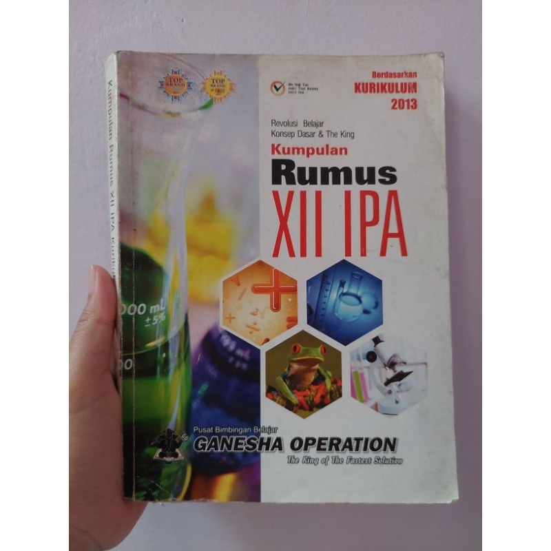Preloved Revolusi Belajar Konsep Dasar & The King 12 IPA (XII IPA) | KUMPULAN RUMUS IPA GANESHA OPER