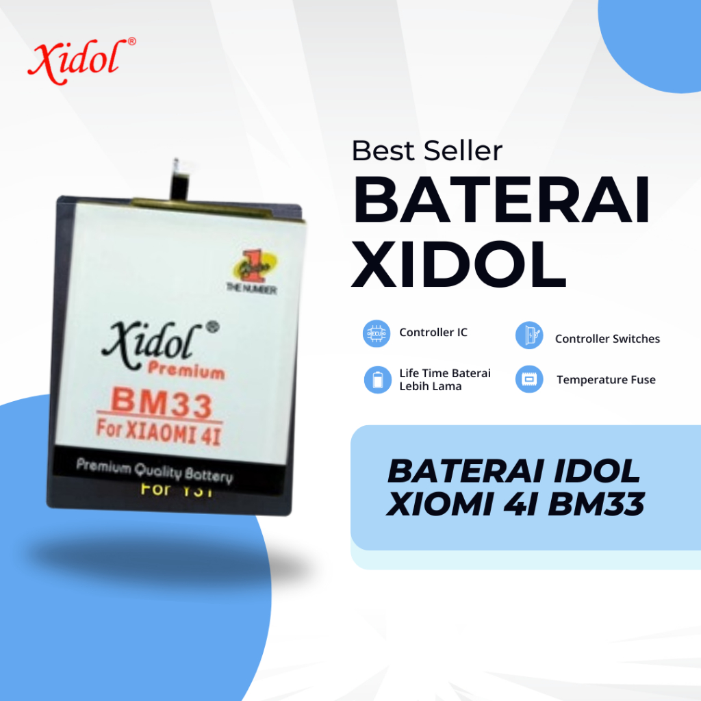 BATERAI XIOMI 4I BM33 BERGARANSI Xidol Indonesia