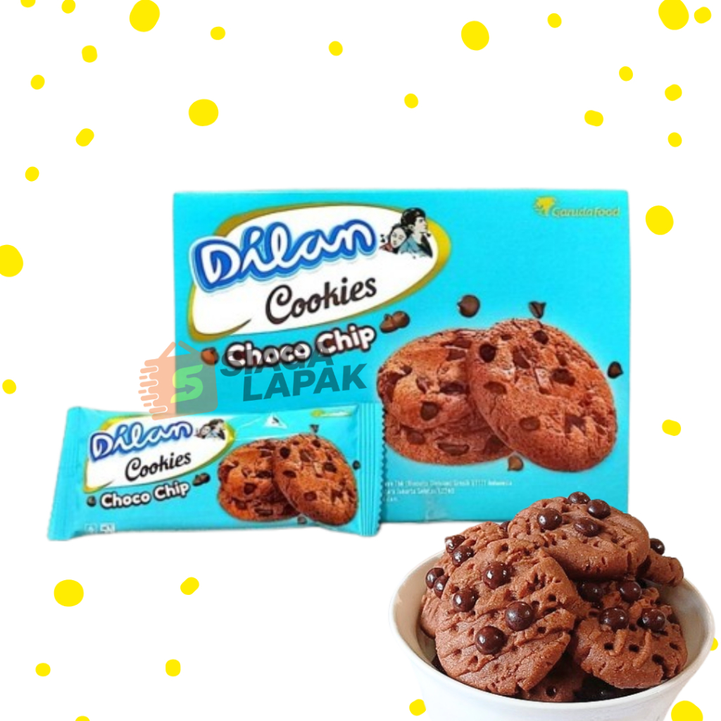 

Dilan Cookies Chocochip 1 BOX Chocolate Crunchy Caramel