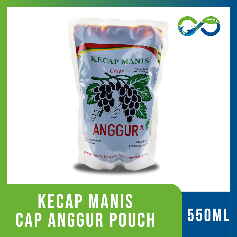 

[AquaEcoFarm] Kecap Manis Cap Anggur Pouch 550ML Bandung