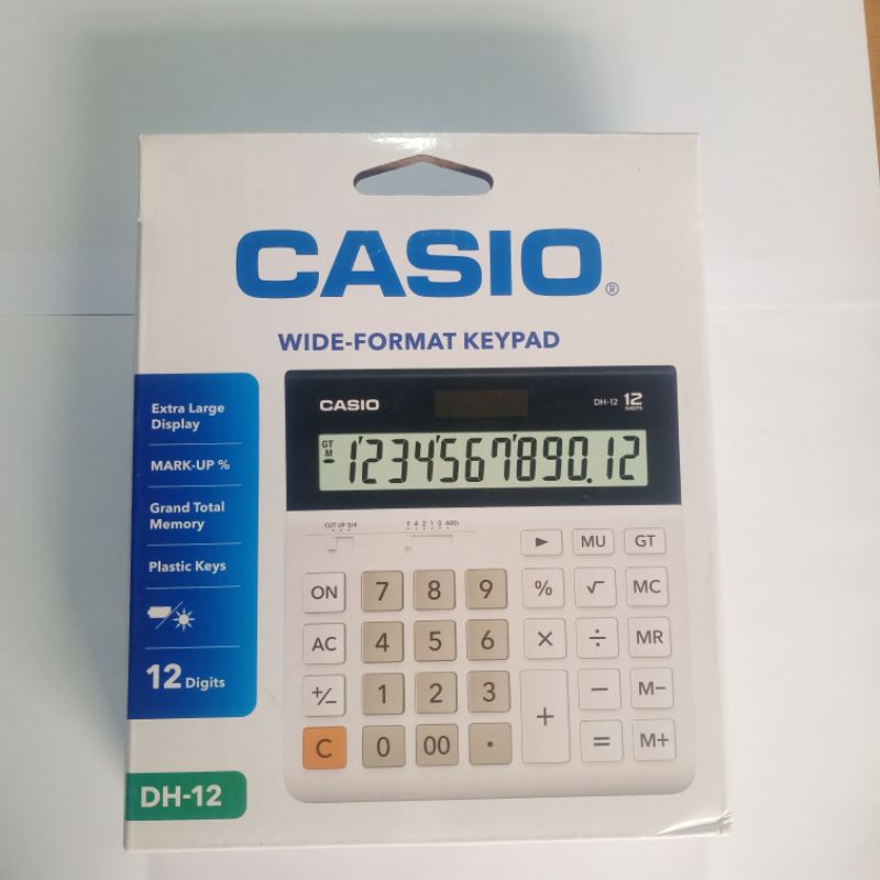 

Kalkulator Casio 12 & 14 Digits