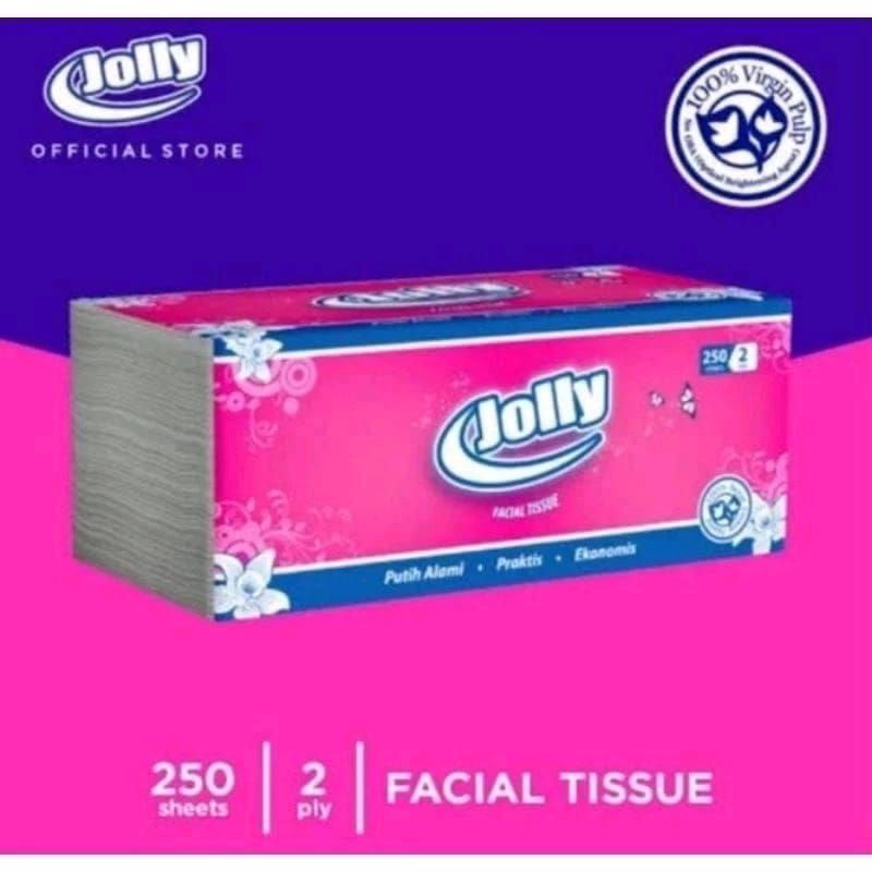 Tisu JOLLY Tissue Jolly Tissu Jolly ISI 250 SHEET Tissue Paseo Tissue Nice Tisu Wajah Tissiu Wajah T
