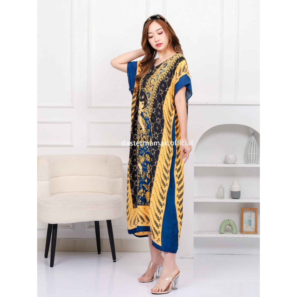 Daster Mamak | Daster Oshin Geisha Rayon Premium Busui Friendly