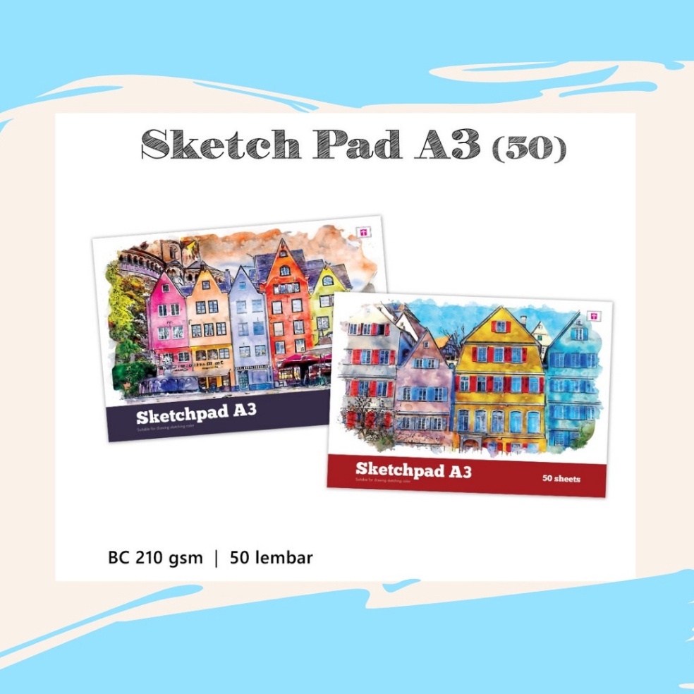 

Tiara sketch book A3 5lbr KODE N5A9