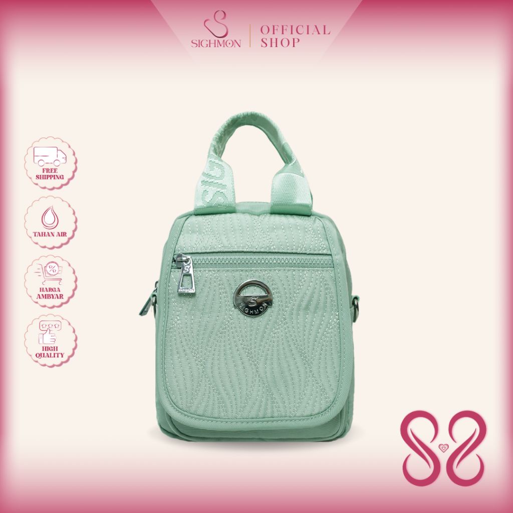 SIGHMON - Levita Bag - Tas Ransel Sling Bag Shoulder Bag Wanita Premium Waterproof