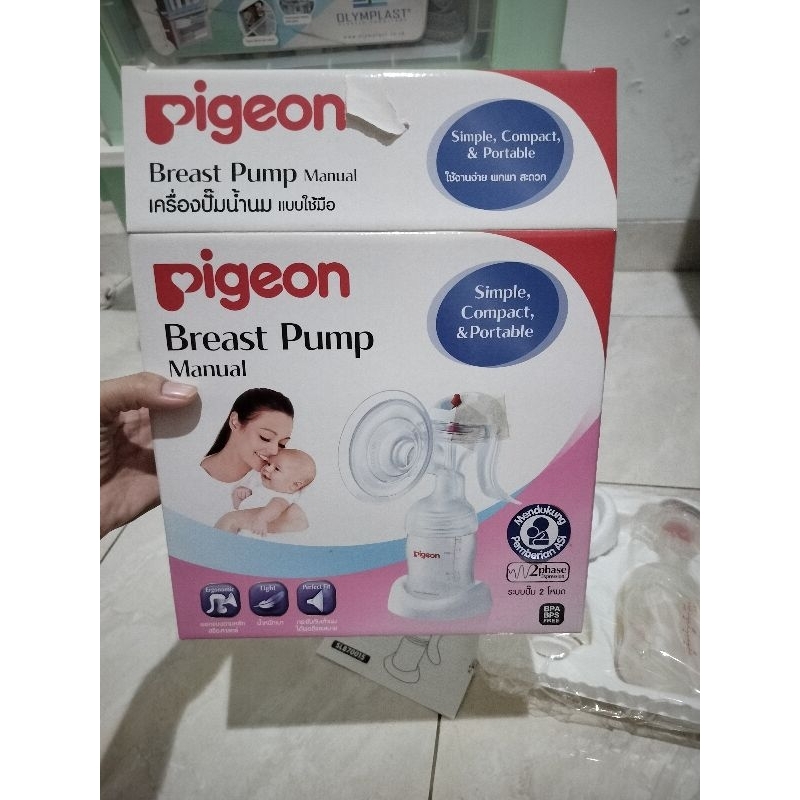 Pompa ASI Manual breast pump pigeon original BARU / NEW bukan preloved bekas second