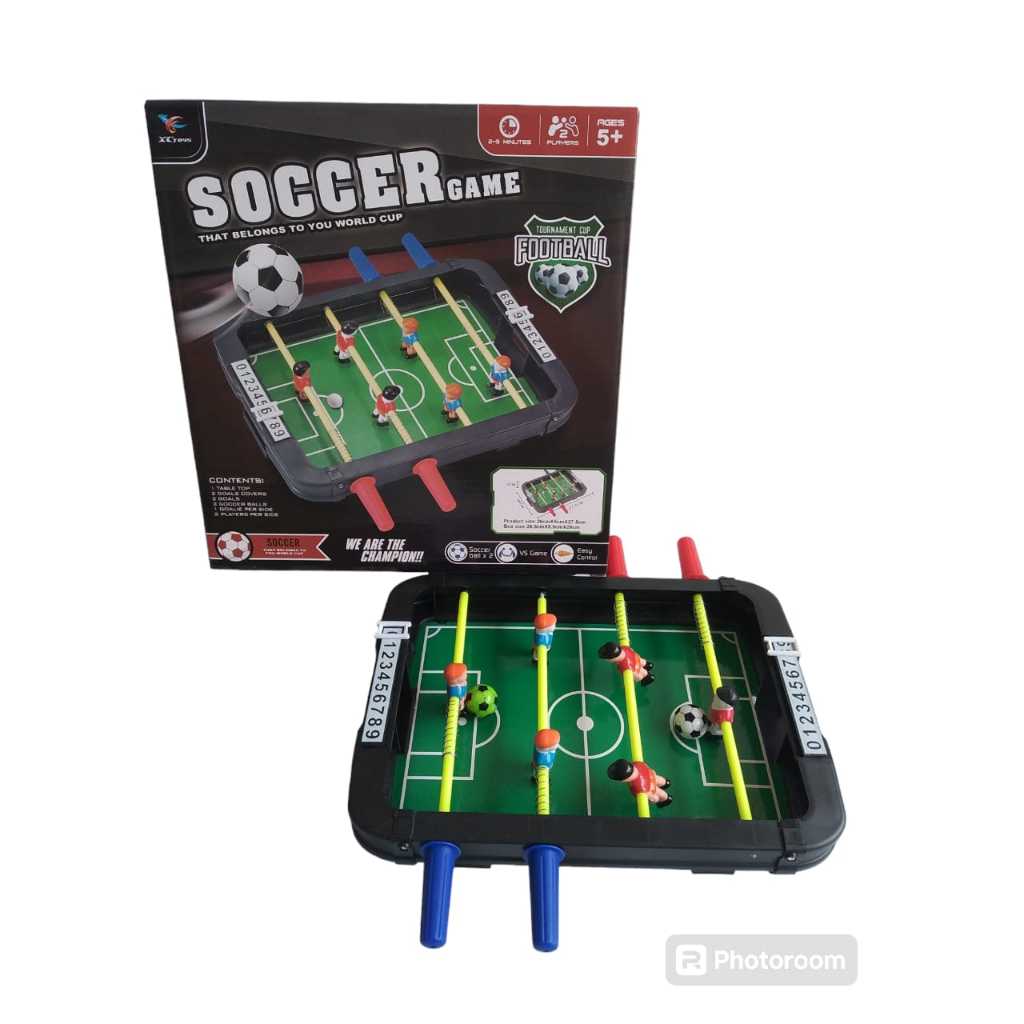 Permainan Sepak Bola Soccer Champion & Soccer Game Table