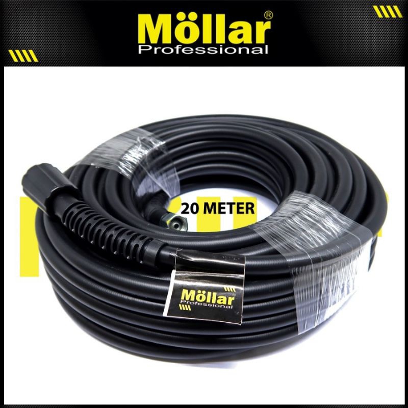 Selang Jet Cleaner Mesin Steam Cuci Mobil Motor 20 Meter MOLLAR