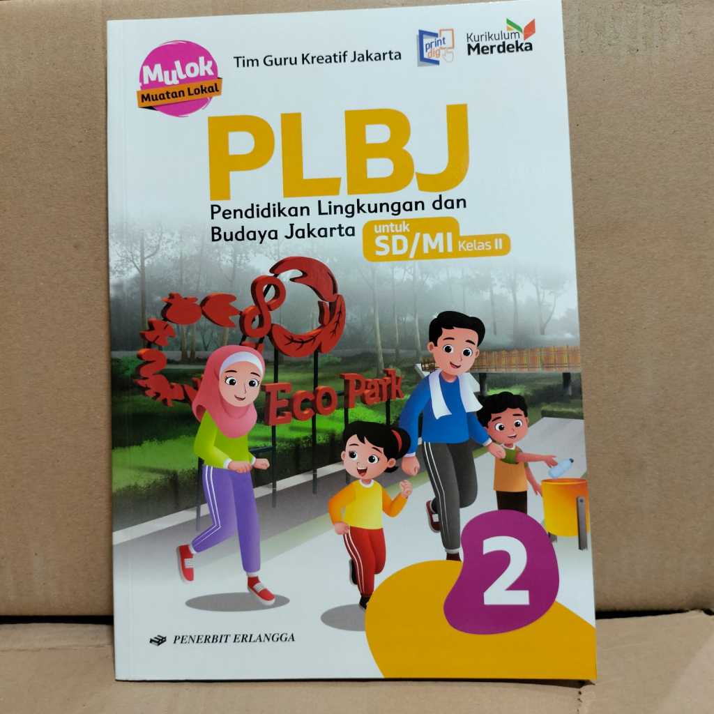 ORIGINAL PLBJ 2 KELAS 2 SD/MI ERLANGGA KURIKULUM MERDEKA