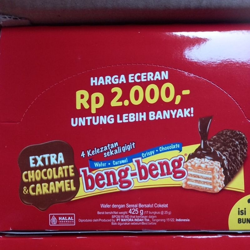 

Beng Beng Wafer Cokelat 1 Box