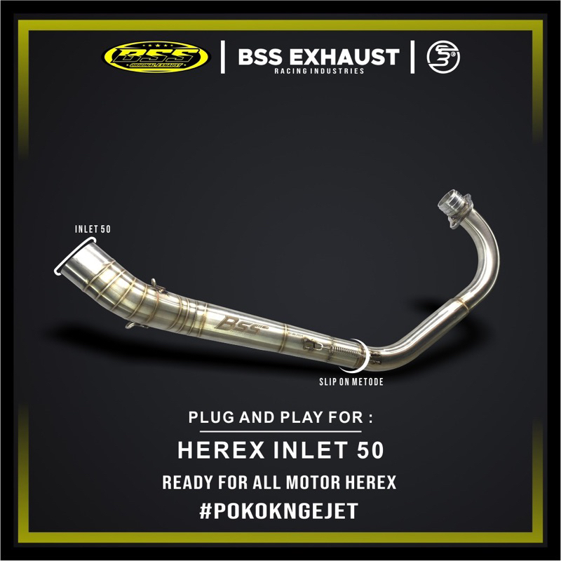BSS LEHER ONLY HEREX INLET 50