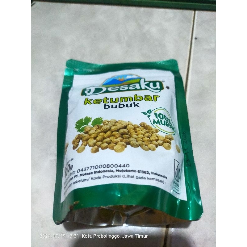 

DESAKU KETUMBAR BUBUK