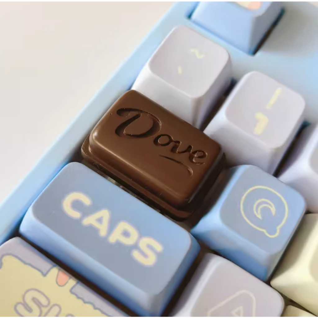 Chocolate Keycaps Mechanical Keyboard ; Keycaps keyboard mekanikal | MatchaLand