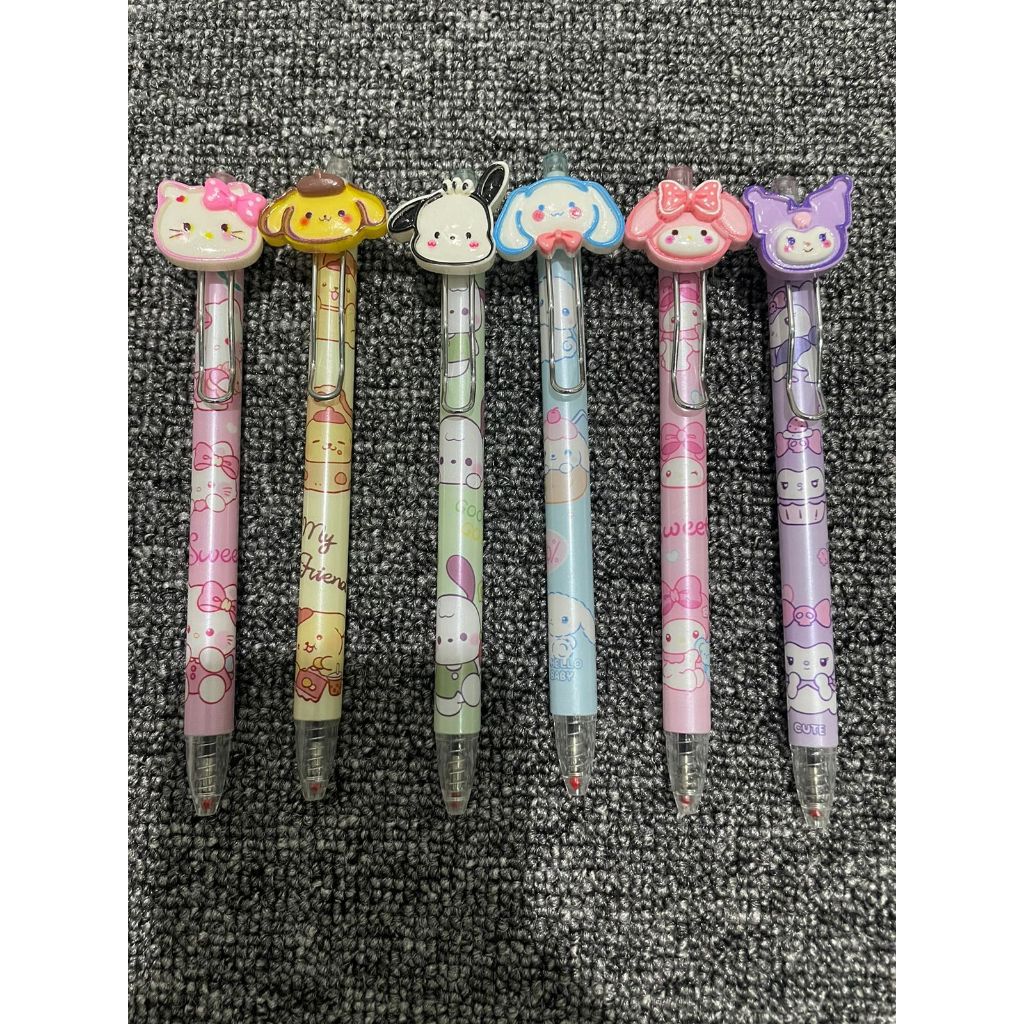 

Sanrio Karakter Resin Pen Gel Retractable