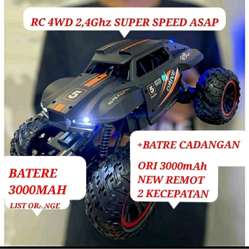 

Mobil RC 4WD KELUAR ASAP NOISE SPRAY OFFROAD REMOTE CONTROL 2 KECEPATAN 2,4GHZ UPGRADE BATERE