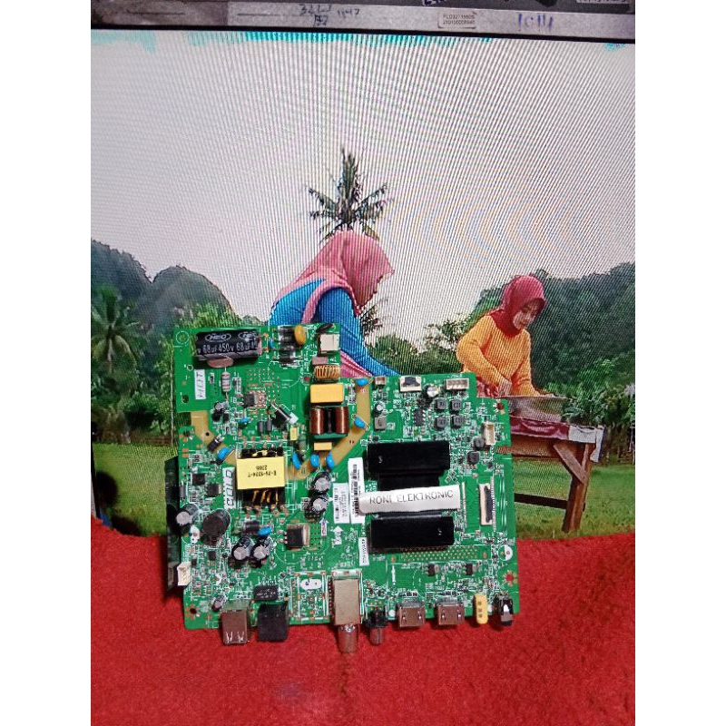MB MOTHERBOARD TV LED PANASONIC TH-32LS600G 32LS600 - MAINBOARD MOBO TV PANASONIC TH 32LS600 G
