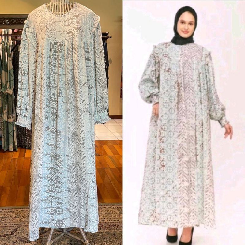 Dayana Dress by Dian Pelangi LIMITED EDITION Busana Muslim Baju Maxi Gamis Abaya Kaftan Gaun Outfit 