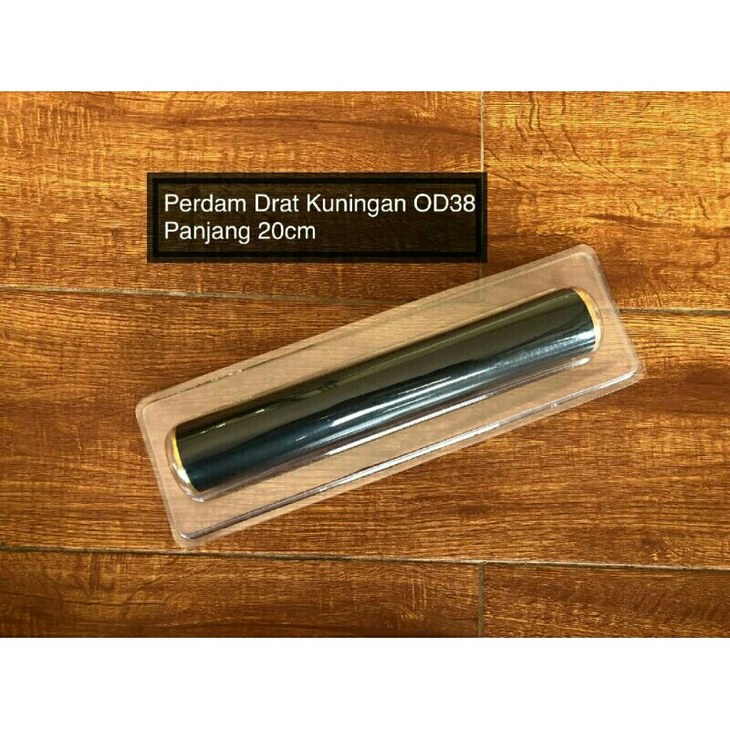 peredam od 38 panjang 24 cm super senyap - peredam drat kuningan senyap - peredam od 38 - peredam ku