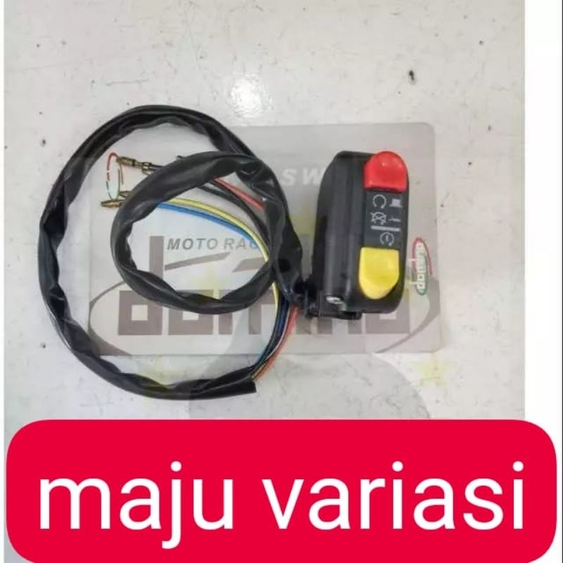 Saklar Gas Spontan Motor Variasi Domino Universal Nmax Vixion Aerox Pcx Ninja R15 Gsx 150 Satria Fu