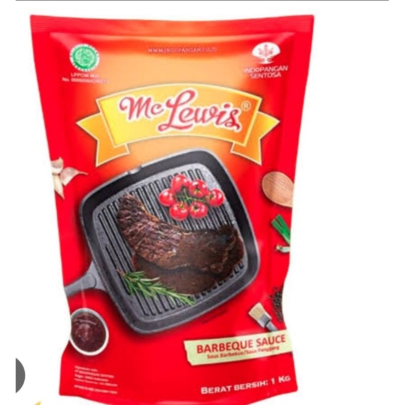 

saus barbeque mc lewis 1kg