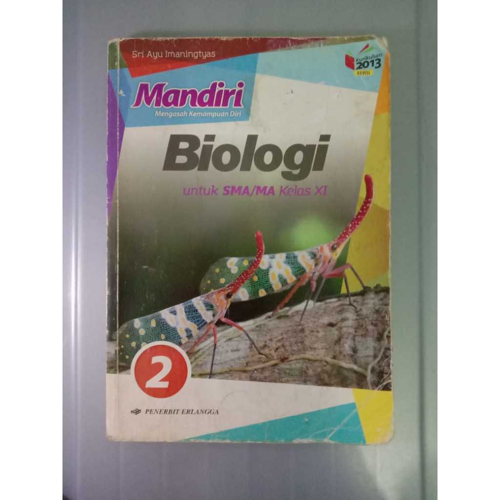 

Buku Mandiri Biologi SMA Kelas XI Erlangga - Kurikulum 2013 - Buku Bekas