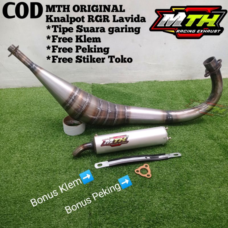 Knalpot pnp RGR Lavida Original By MTH