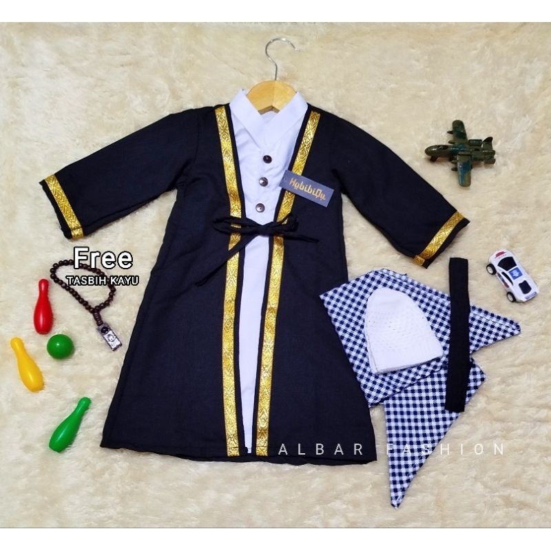 BAJU KOKO BAYI OUTER SATU SET 0-2 TAHUN GAMIS KOKO BAYI SULTAN