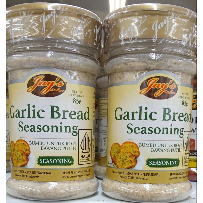 

Jay's Garlic Bread Seasoning Bumbu Untuk Roti Bawang Putih 85g - HM