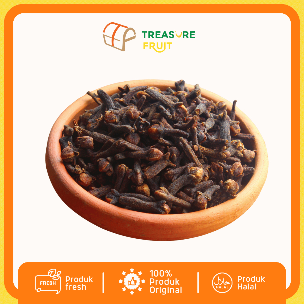 

CENGKEH Kualitas Premium 100 Gr I Treasure Fruit - Fresh dan Organik