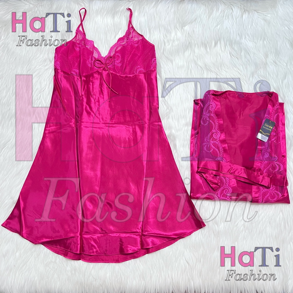Lingerie Baju Tidur Kimono Wanita Sorex 7019 - Exclusive