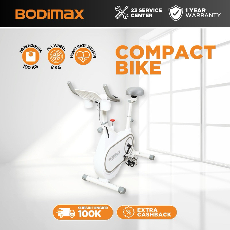 BODIMAX Sepeda Statis Compact Bike