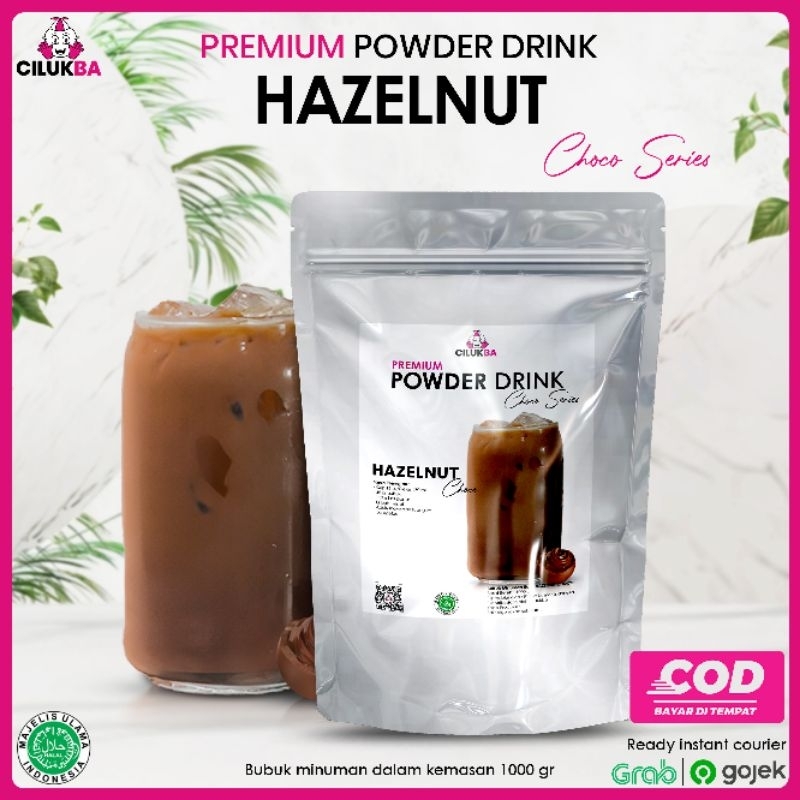 

Cilukba Bubuk Minuman Premium Rasa Hazelnut Choco 1 kg / Premium Powder Drink