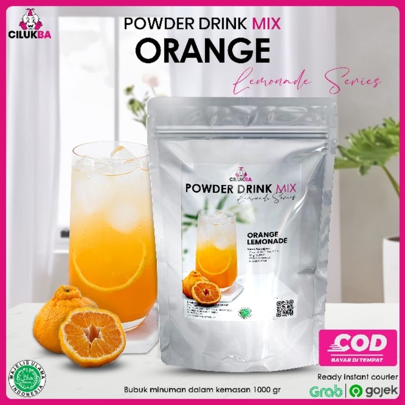 

Bubuk Minuman Instan Rasa Orange Lemonade 1 kg / Powder Drink Mix